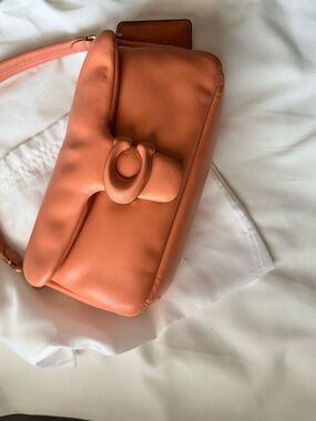 Coach Coral Shoulder Bag with Sculptural Loop Detail